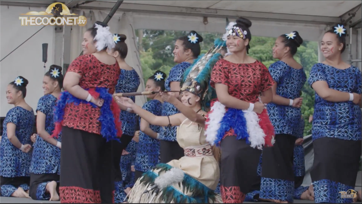 Polyfest 2018 Samoa Stage Epsom Girls Grammar Ulufale Entrance